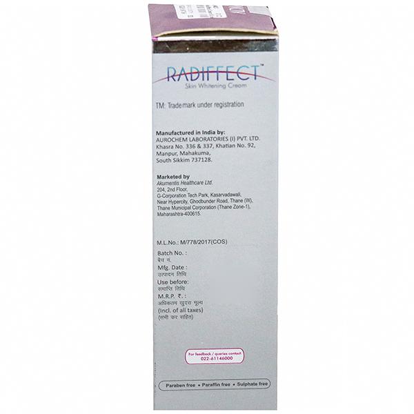 Buy Radiffect Cream 50 gm Online Flipkart Health