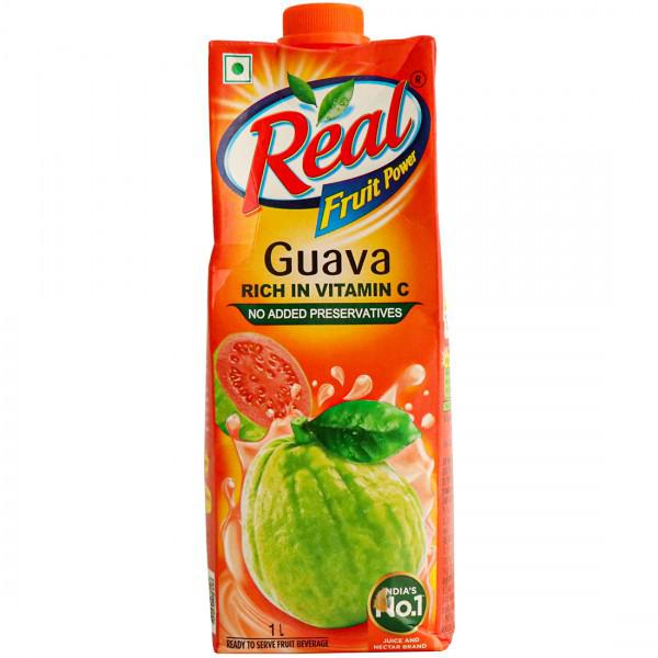 Buy Real Fruit Power Guava Juice Rich in Vitamin C 1 L Online at Best ...