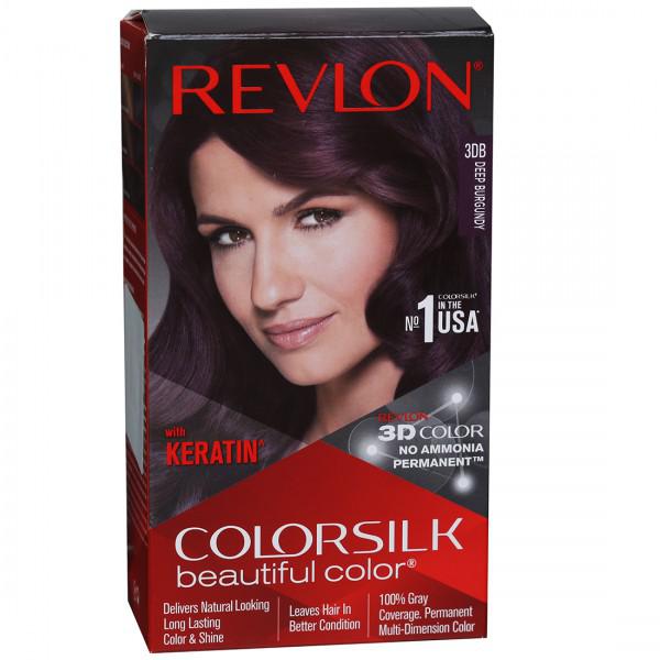 Buy Revlon Colorsilk Hair Color Deep Burgundy 3DB (40 ml + 40 ml + 11.8 ...