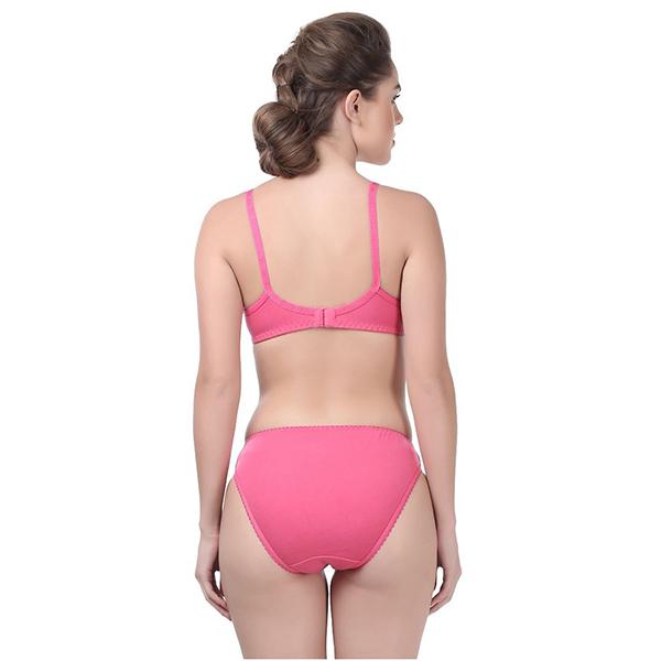 Buy Rupa Softline Britney Bra & Panty Set Pink (36B-90 cm) Online