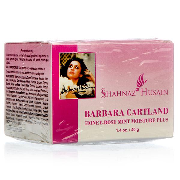 Buy Shahnaz Husain Barbara Cartland Honey Rose Mint Moisture Plus 40 G Online At Best Price In