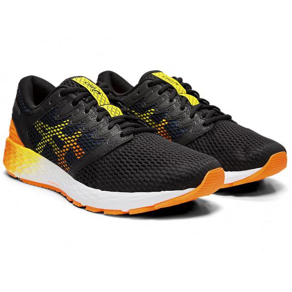 Asics roadhawk shop ff black orange