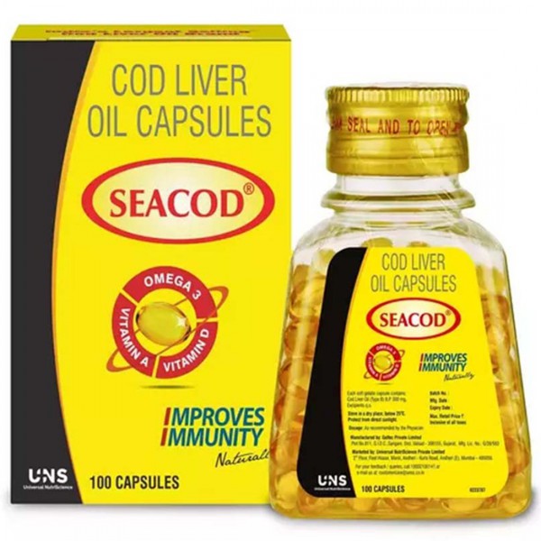 Buy Seacod 100 Capsules Online at Best price in India | Flipkart Health+