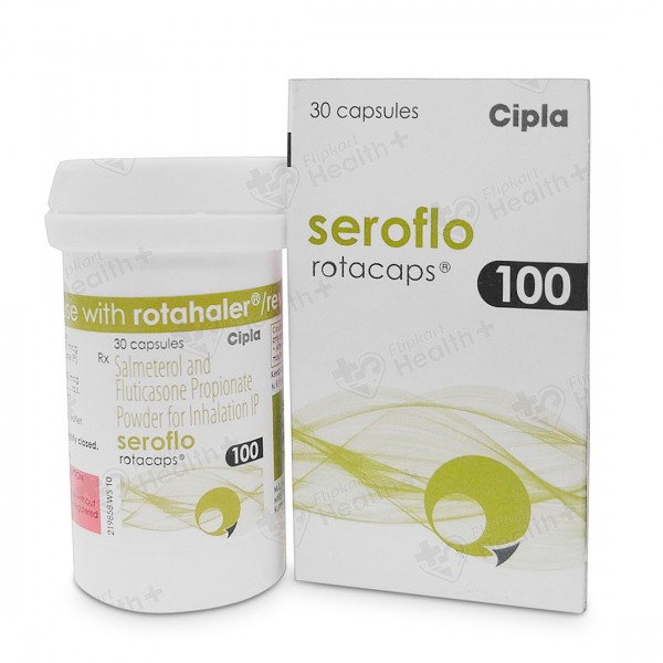 Buy Seroflo 100 mcg Rotacap (30 Cap) Online at Best price in India ...