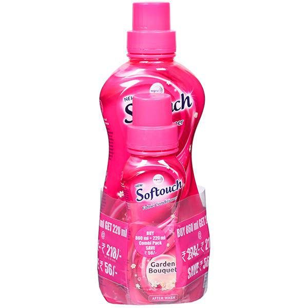  Spring Fresh Liquid Fabric Softener with WeaveShield Fabric  Care Technology by Final Touch, Softens & Freshens Laundry, Works in All  Standard & HE Washing Machines