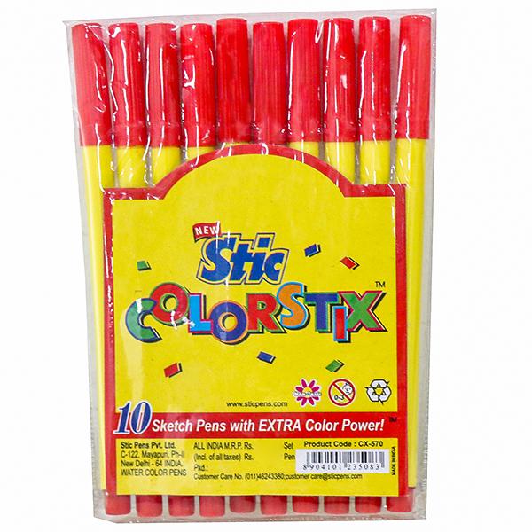 Stic Colorstix Jumbo Color Pens  8 Shades  Rangbeerangeecom  Colourful  Stationery Sellers