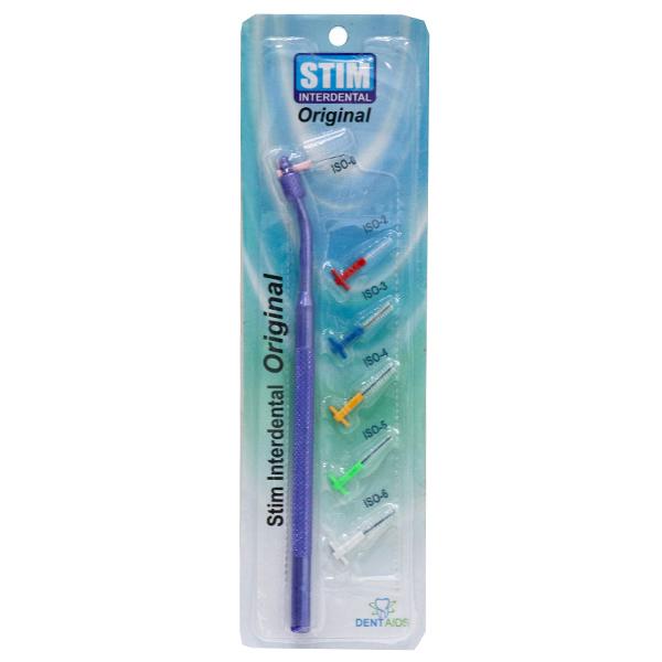 Buy Stim Original Interdental Brush (Interdental Refill Pack Of 6 ...