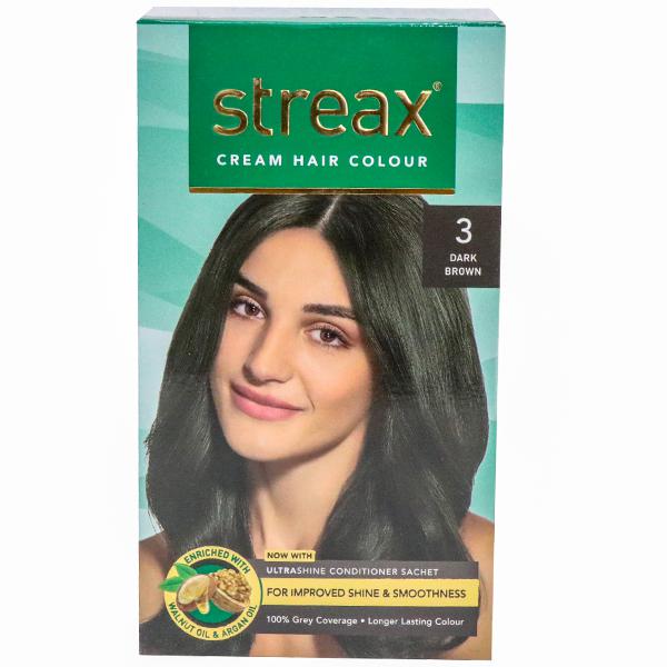 Buy Streax Hair Colour  Dark Brown 3 Online at desertcartINDIA