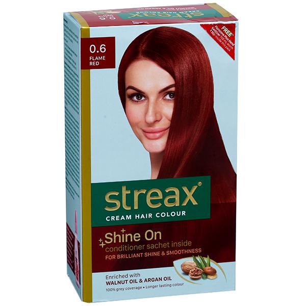 Buy Streax Contains Walnut  Argan Oil Shine On Conditioner Longer  Lasting Highlights For Unisex 120ml  Soft Red Online at Low Prices in  India  Amazonin