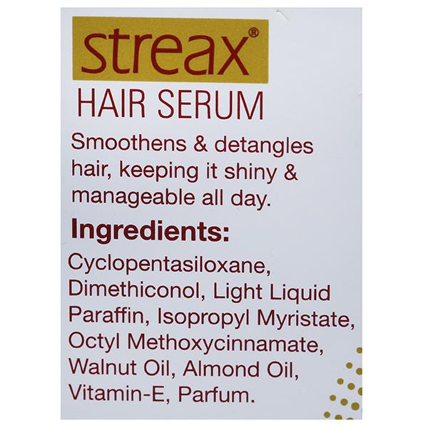 Streax Hair Serum Vitalized with Walnut Oil, For Dry & Frizzy Hair - Price  in India, Buy Streax Hair Serum Vitalized with Walnut Oil, For Dry & Frizzy  Hair Online In India,