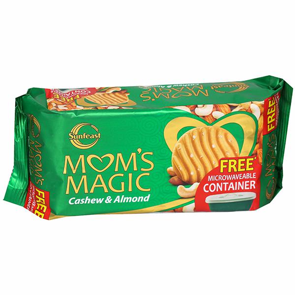 Buy Sunfeast Moms Magic Cashew And Almond Biscuits Free Microwaveable