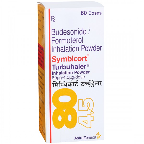 Buy Symbicort Turbuhaler Inhalation Powder 80 Mcg 4 5 Online At Best Price In India Flipkart