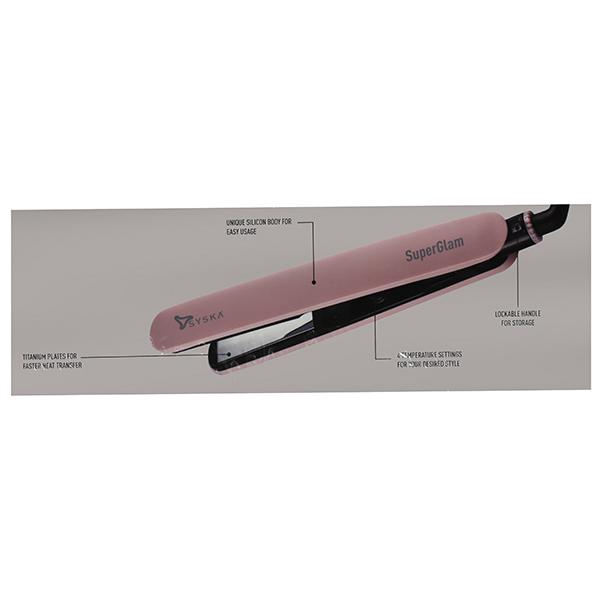 Syska hs1050 shop hair straightener