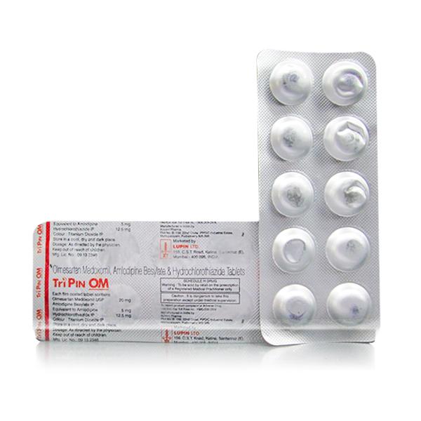 Buy Tri Pin OM XXXX Tablet (10 Tab) Online