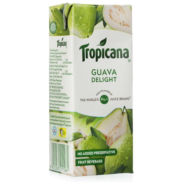 TROPICANA GUAVA DELIGHT JUICE BOTTLE 200 – neelamfoodland-mum