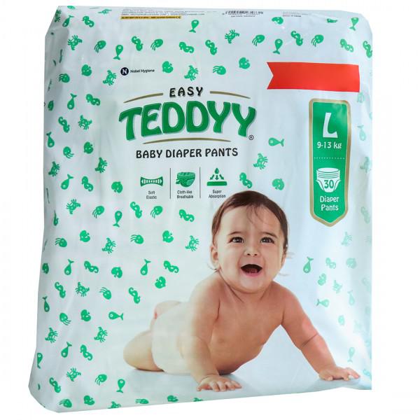 TEDDY EASY diaper pants - Large (30 pieces) - ( Pack of 3 ) - L - Buy 90  TEDDY EASY Pant Diapers | Flipkart.com