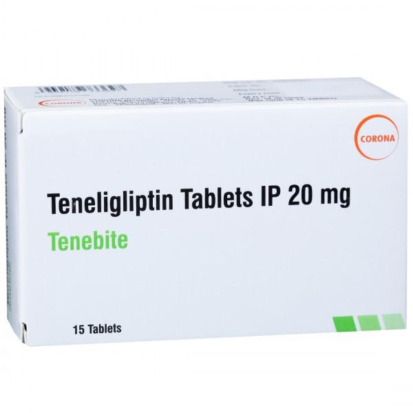 Buy Tenebite 20 mg Tablet (15 Tab) Online at Best price in India ...