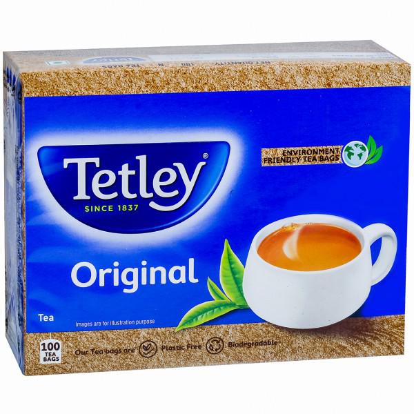 Tetley, Original, Rich Taste of Assam Tea, Black Tea, 100 Tea Bags