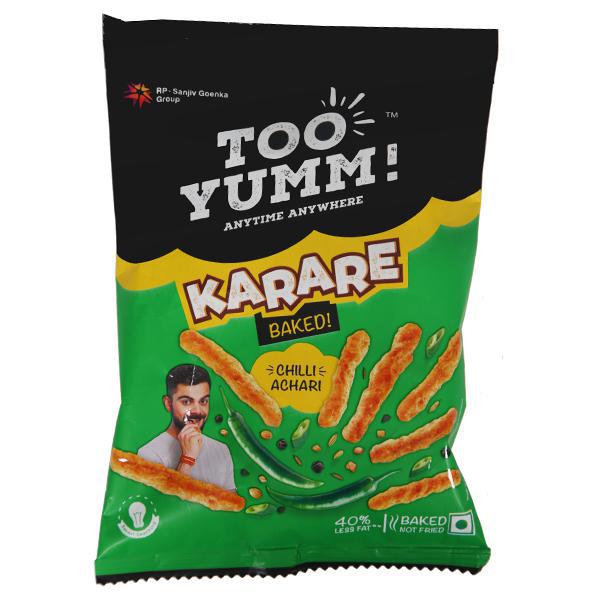 Buy Too Yumm Karare Baked Chilli Achari 40 g Online at Best price in ...