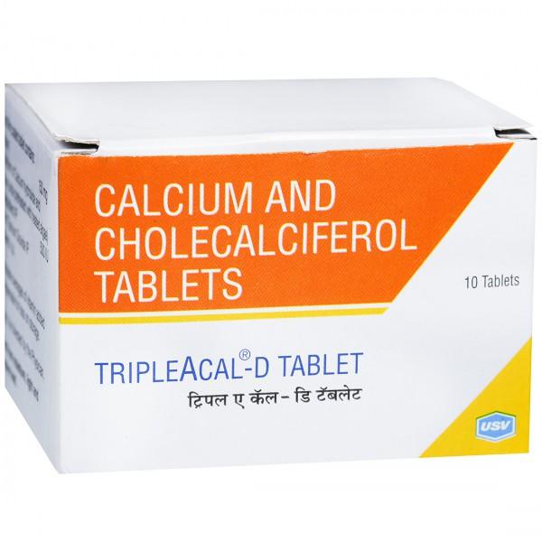 Buy Triple A Cal D 10 Tablets Online at Best price in India | Flipkart ...