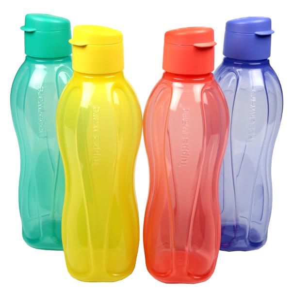 Buy Tupperware RND Edd Assorted Bottle SF4 1 L Pack Of 4 Online at Best ...