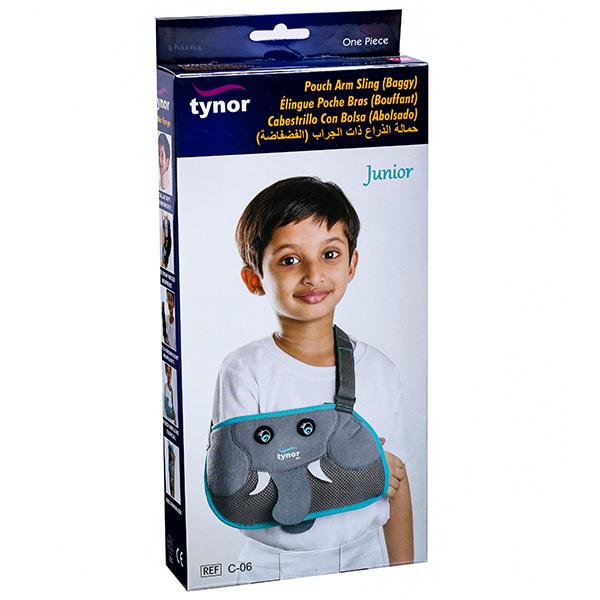 Tynor™ Paediatric Medical Pouch Arm Sling Baggy Fits Child,Toddlers, Kids  Unisex