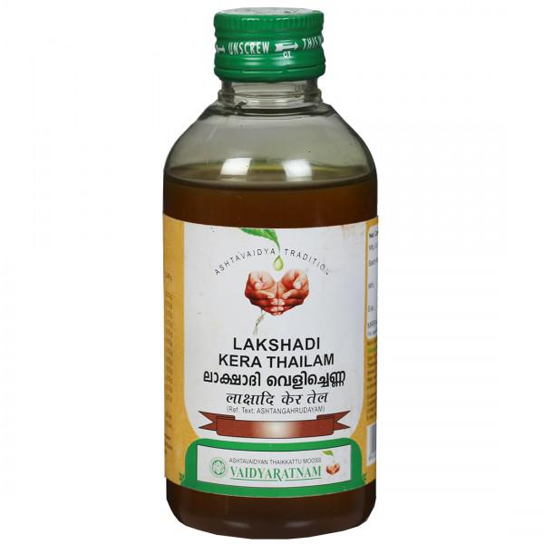 Buy Vaidyaratnam Lakshadi Kera Thailam 200 Ml Online At Best Price In ...