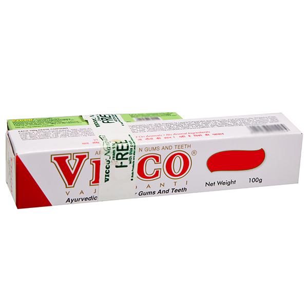 Buy Vicco Vajradanti Toothpaste (Free ViccoNarayani Cream 15 g) 100 g