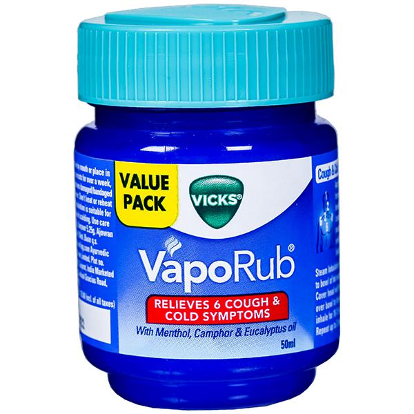 Buy Vicks VapoRub 50 ml Online  Flipkart Health+ (SastaSundar)