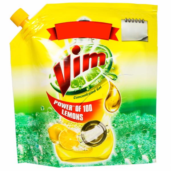 Buy Vim Liquid Lemons Dishwash Yellow 65 ml Online at Best price in ...