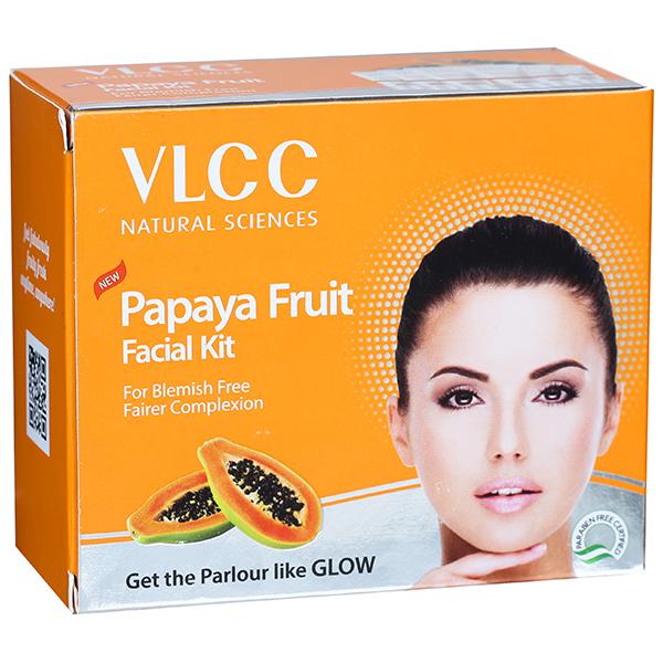 Buy Vlcc Papaya Fruit Facial Kit 60 g Online at Best price in India ...