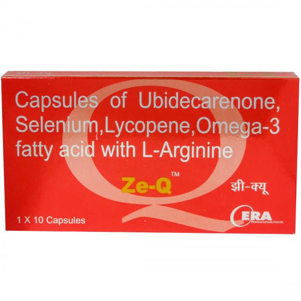 Buy Ze Q 10 Capsules Online at Best price in India Flipkart Health+