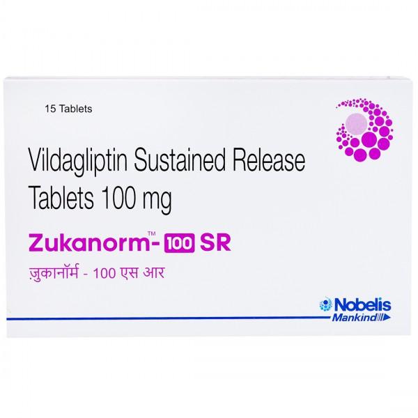 Buy Zukanorm 100 SR Tablet (15 Tab) Online At Best Price In India ...