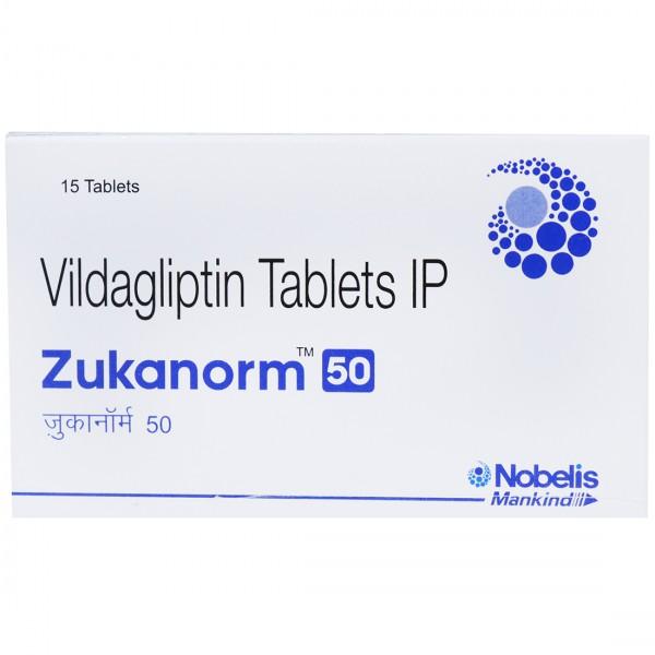 Buy Zukanorm 50 Mg Tablet (15 Tab) Online At Best Price In India ...