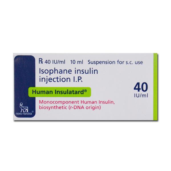 Buy Human Insulatard Iu Injection Ml Vial Online At Best Price