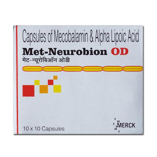 Buy Met Neurobion Od Capsule 10 Cap Online At Best Price In India Flipkart Health 8801