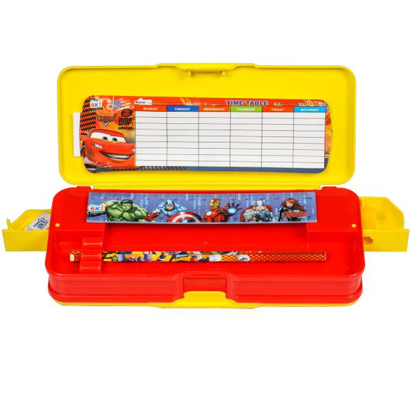 Buy Ski Homeware Lic Duster Small Pencil Box (Cars) Online