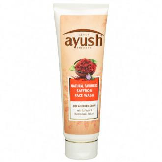 Buy Ayush Natural Fairness Saffron Face Wash 80 g Online at Best price ...