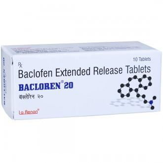 Buy Bacloren 20 mg Tablet (10 Tab) Online at Best price in India ...