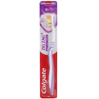 Buy Colgate Zigzag + Anti Bacterial Soft Toothbrush Online at Best ...