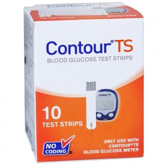 Buy Contour TS Test Strips Pack Of 10 Online at Best price in India ...