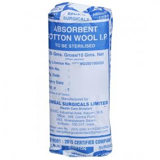 Buy Cotton Wool Absorbent (B.S) Blue Gross 25 G Online At Best Price In ...