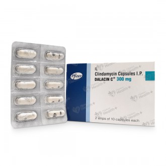 Buy Dalacin C 300 mg Capsule (10 Cap) Online at Best price in India ...