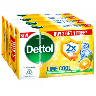 Buy Dettol Lime Cool X Menthol Soap Buy Get Free X G Online At Best Price In India