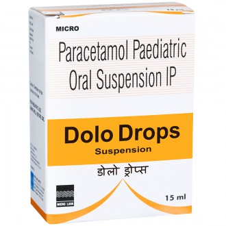 Buy Dolo Drops 15 ml Online at Best price in India | Flipkart Health+