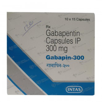 Buy Gabapin 300 mg Capsule (15 Cap) Online at Best price in India ...