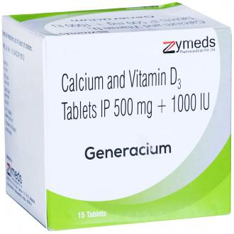 Buy Generacium 15 Tablets Online at Best price in India | Flipkart Health+