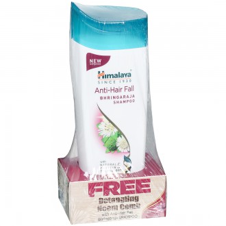 Buy Himalaya Anti Hair Fall Bhringaraja Shampoo (Free Detangling Neem ...