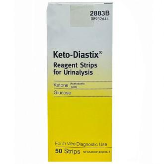 Buy Keto Diastix Reagent Strips for Urinalysis Pack Of 50 Online at ...