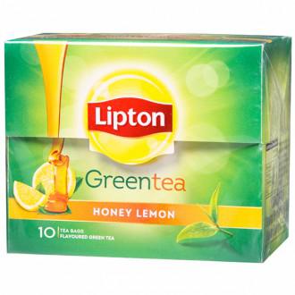 Buy Lipton Honey Lemon Green Tea 10 x 1.6 g Online at Best price in ...